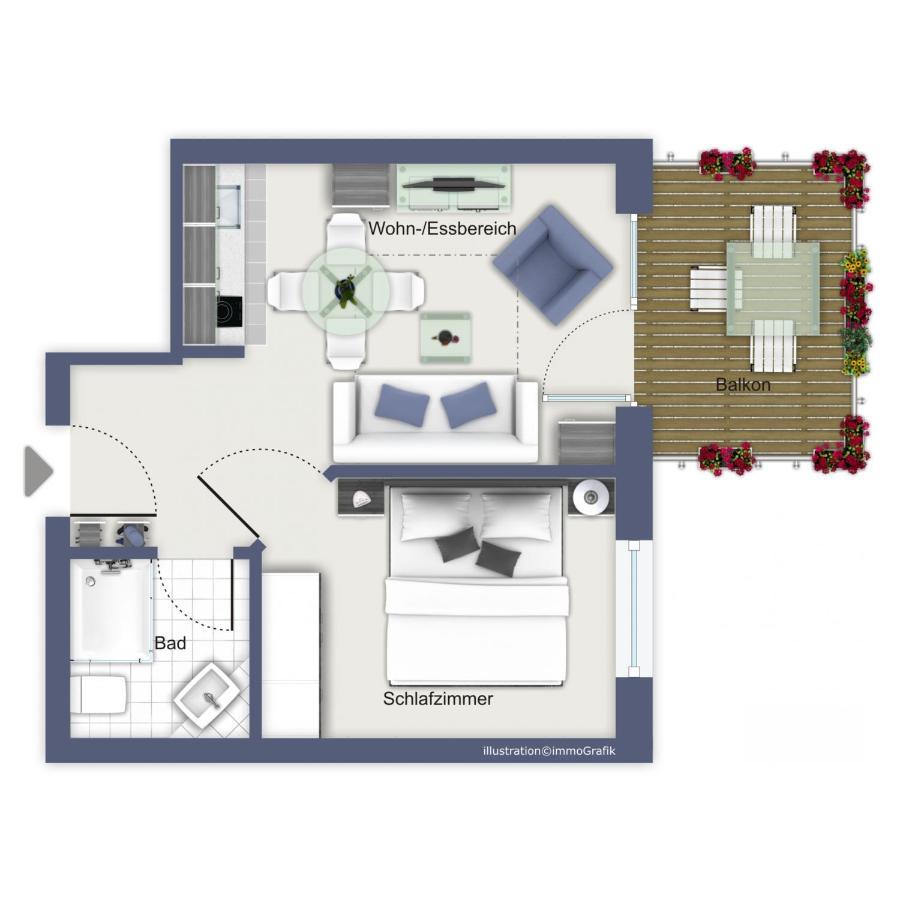 Strandstrasse 32 Wohnung 23 Kuehlungsborn Luaran gambar
